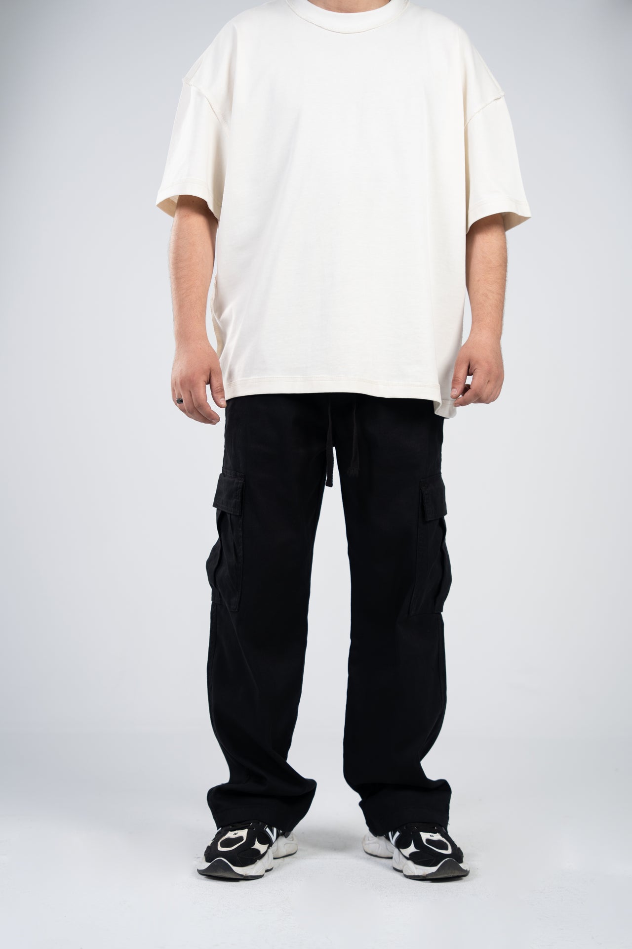 Gabardine Cargo Pants