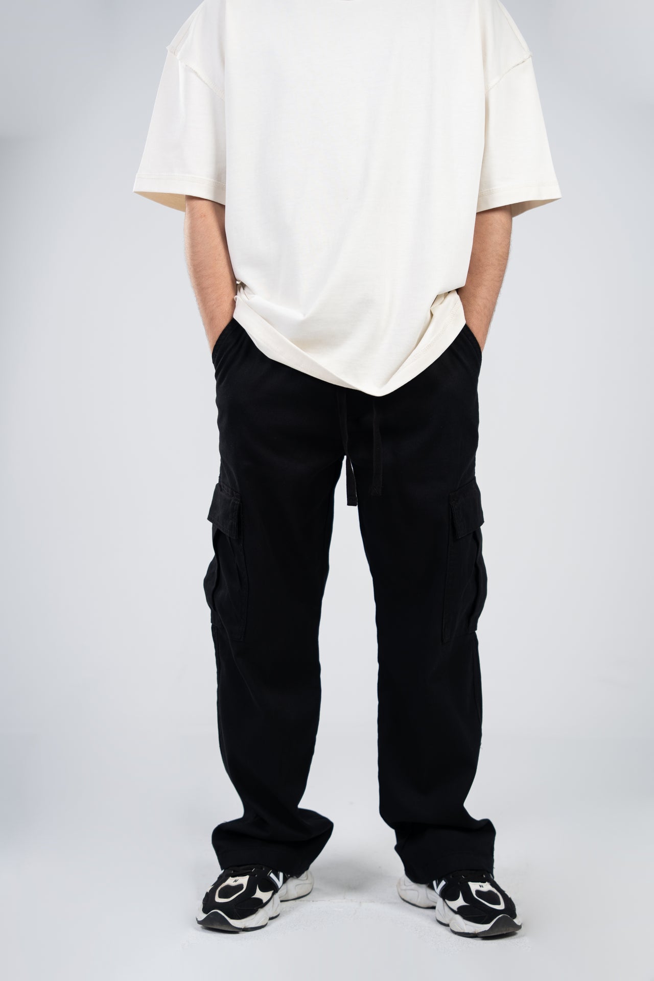 Gabardine Cargo Pants