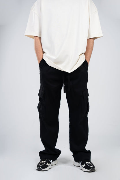 Gabardine Cargo Pants