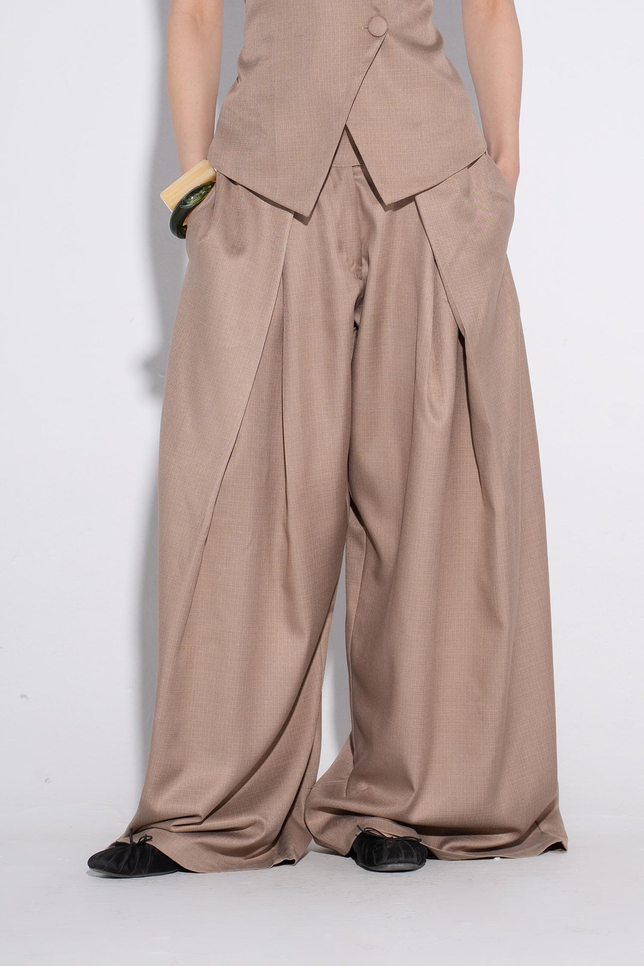 Modern Muse Pants - Beige