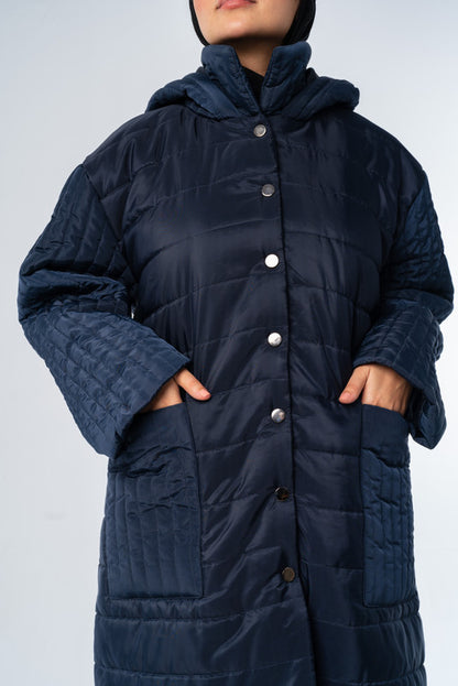 Long Puffer Coat Water Proof