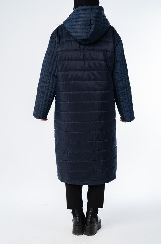 Long Puffer Coat Water Proof