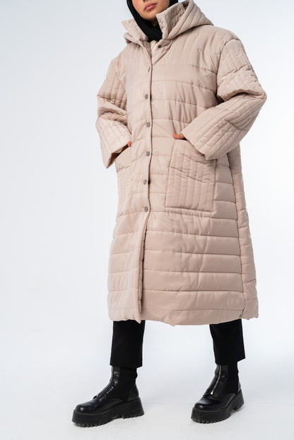 Long Puffer Coat