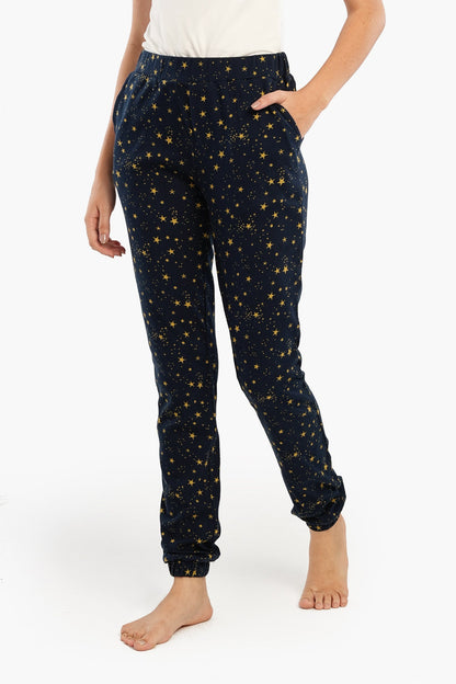 Stars All Over Print Pyjama Pants