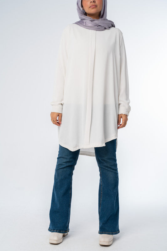 Long Flowy Basic Top