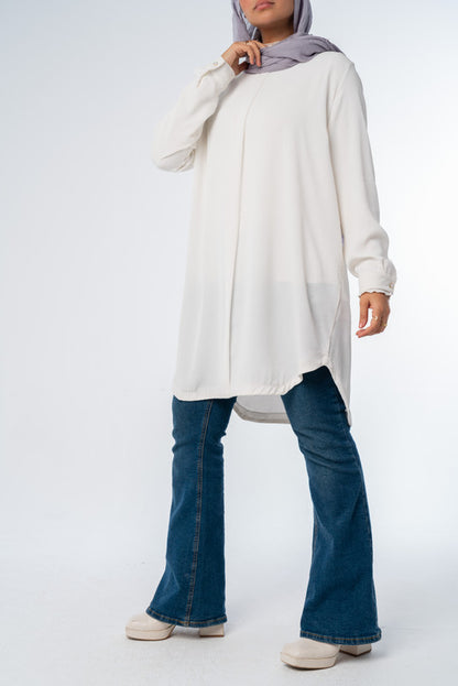 Long Flowy Basic Top