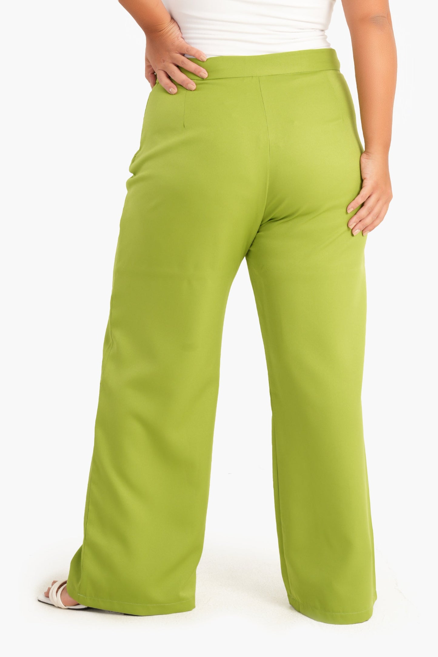 Pants with Side Zipper