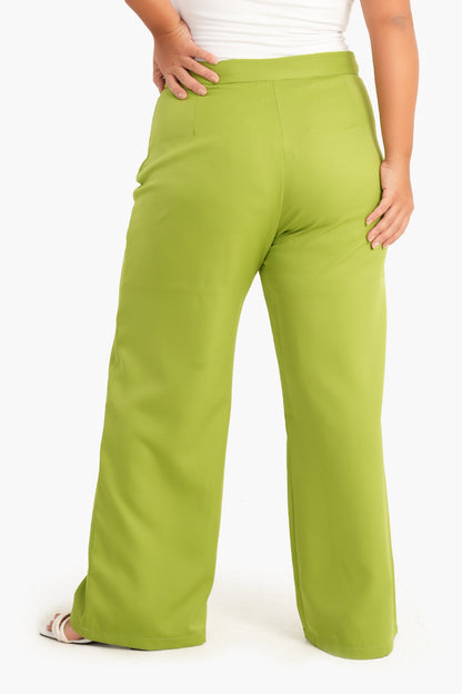 Pants with Side Zipper