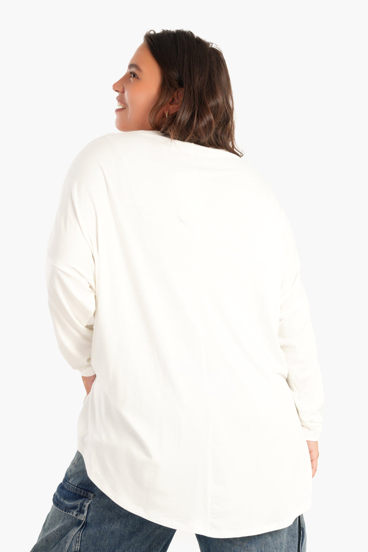 Long Sleeves Plain T-Shirt