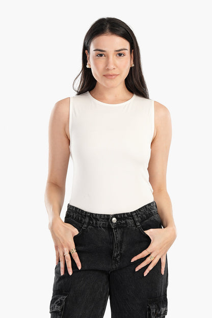 Round Neck Basic Top