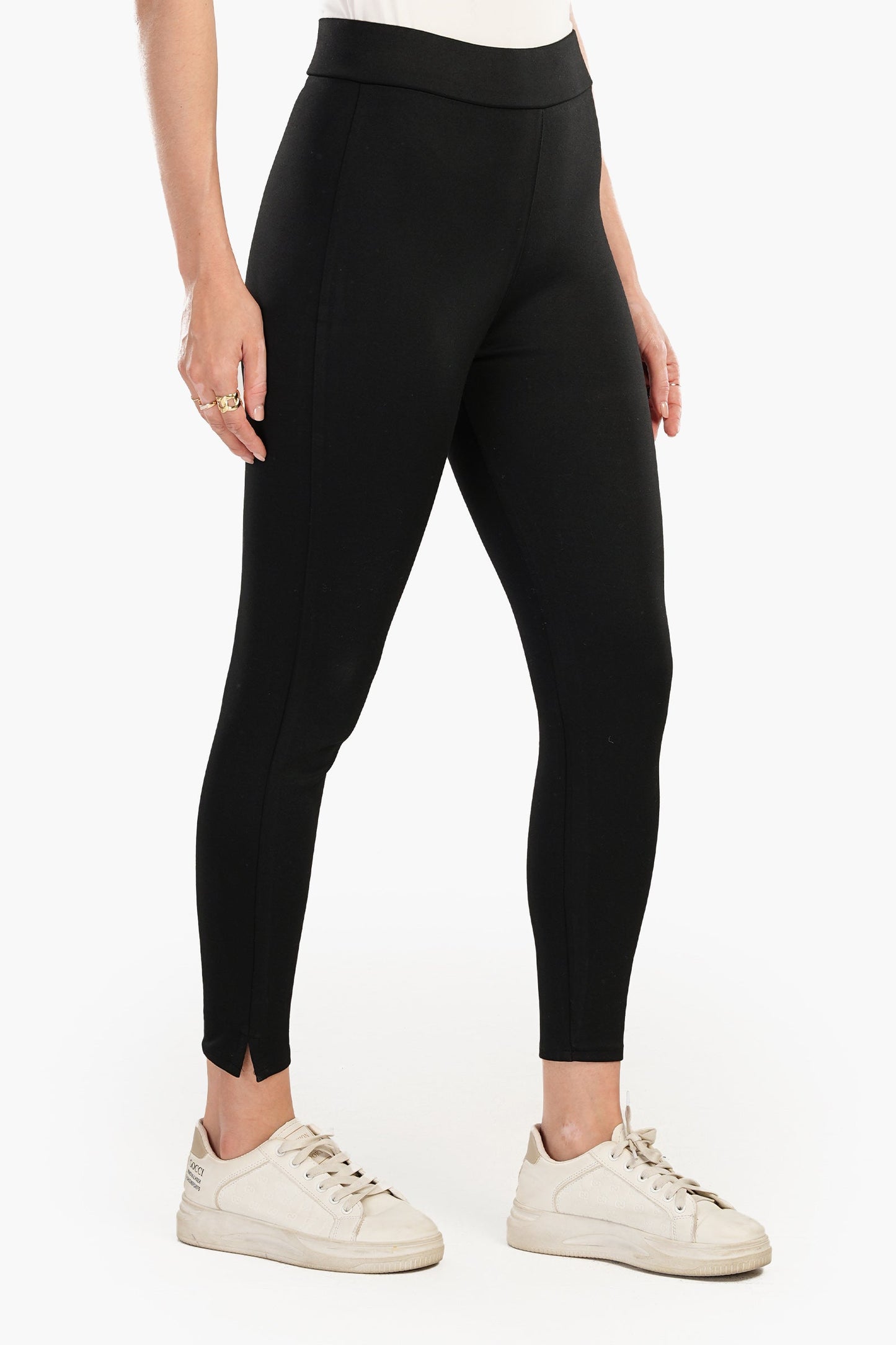 Ankle Length Black Pants