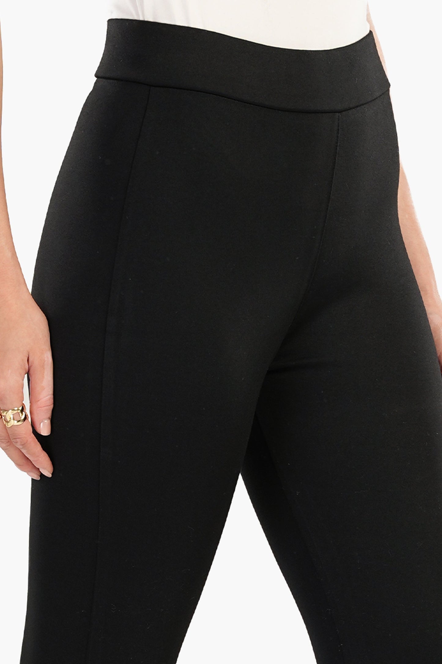 Ankle Length Black Pants