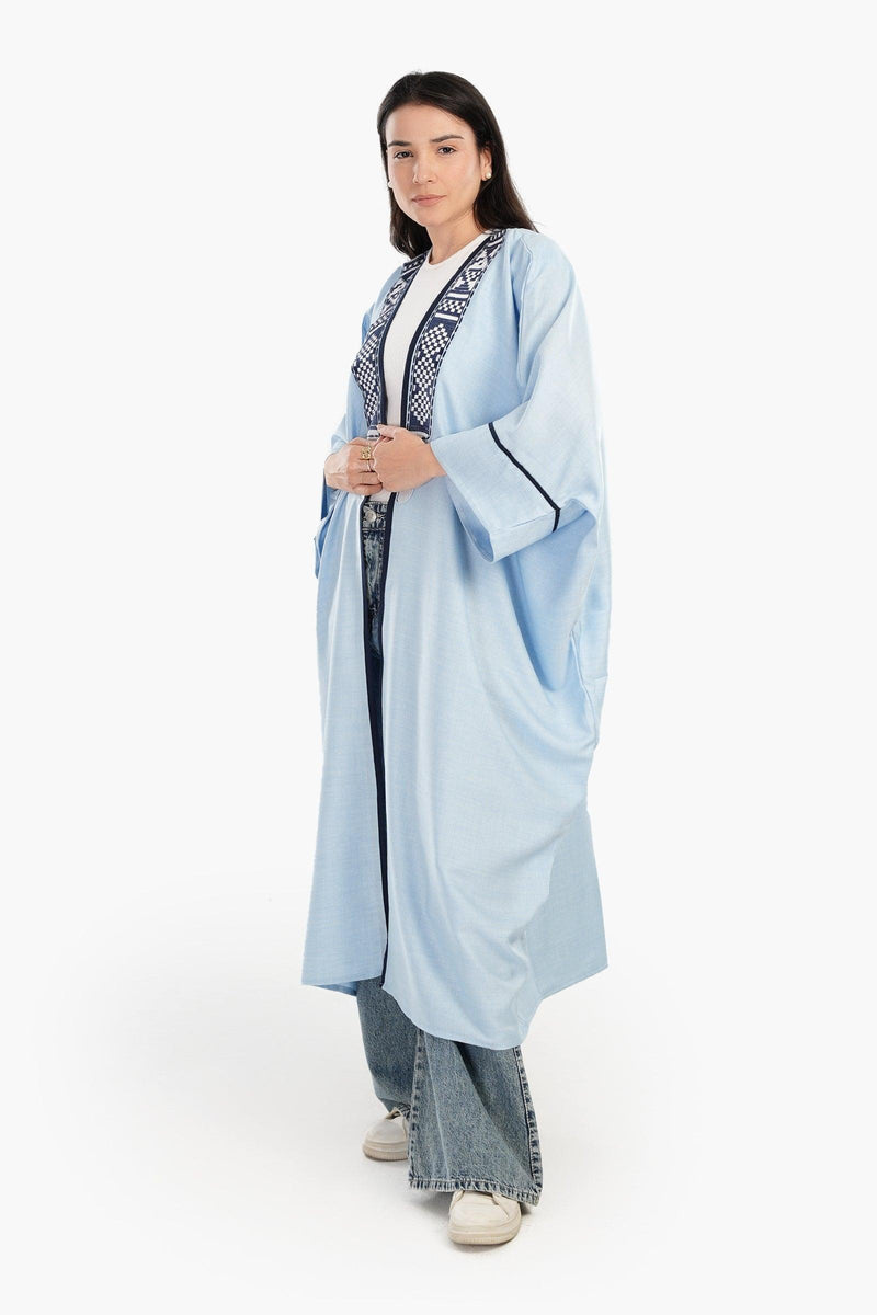 Light Blue One Size Kimono