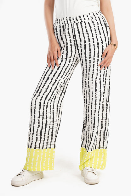 Rayon High Waist Pants