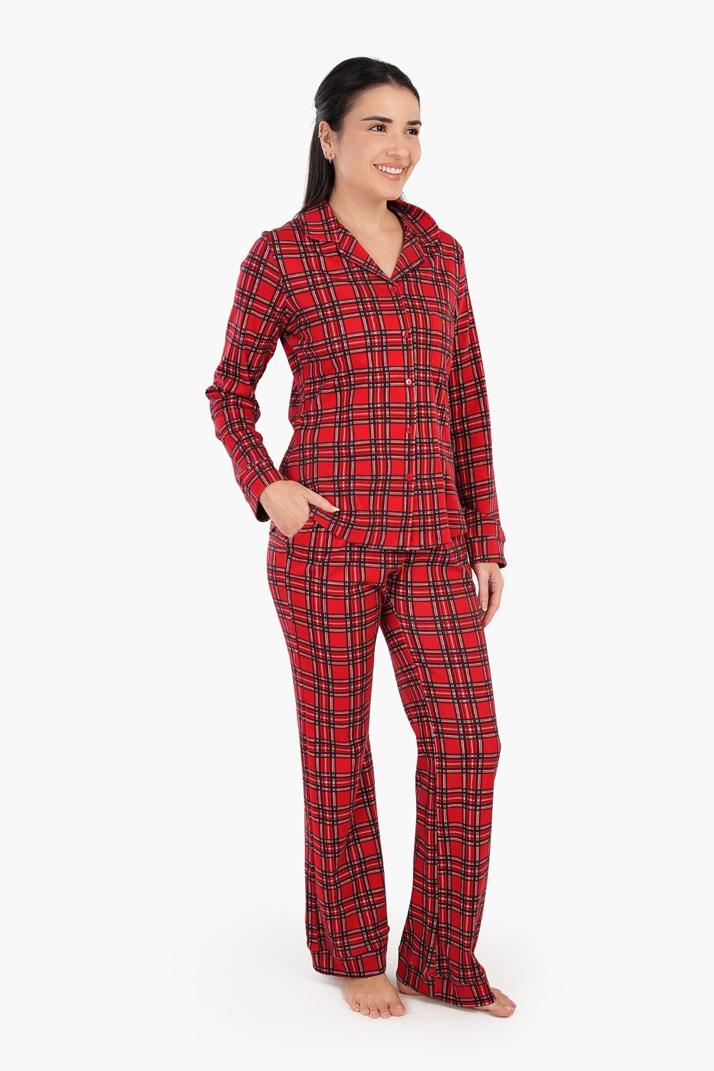 Checkered Classic Pyjama Set