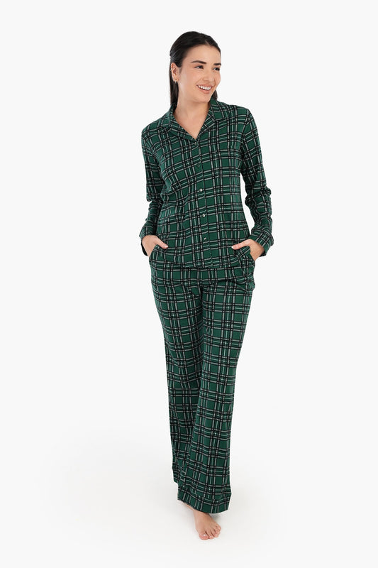 Checkered Classic Pyjama Set