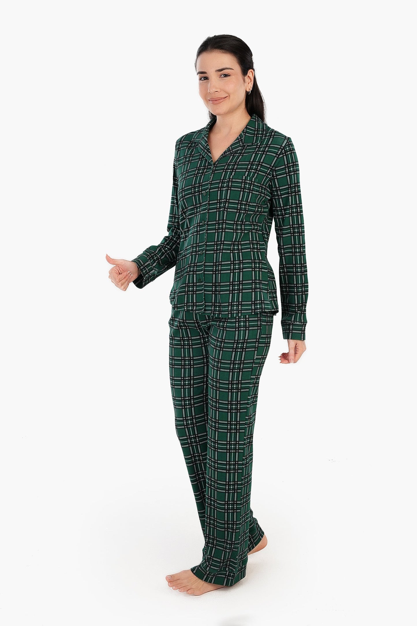 Checkered Classic Pyjama Set