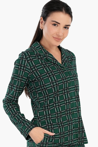 Checkered Classic Pyjama Set