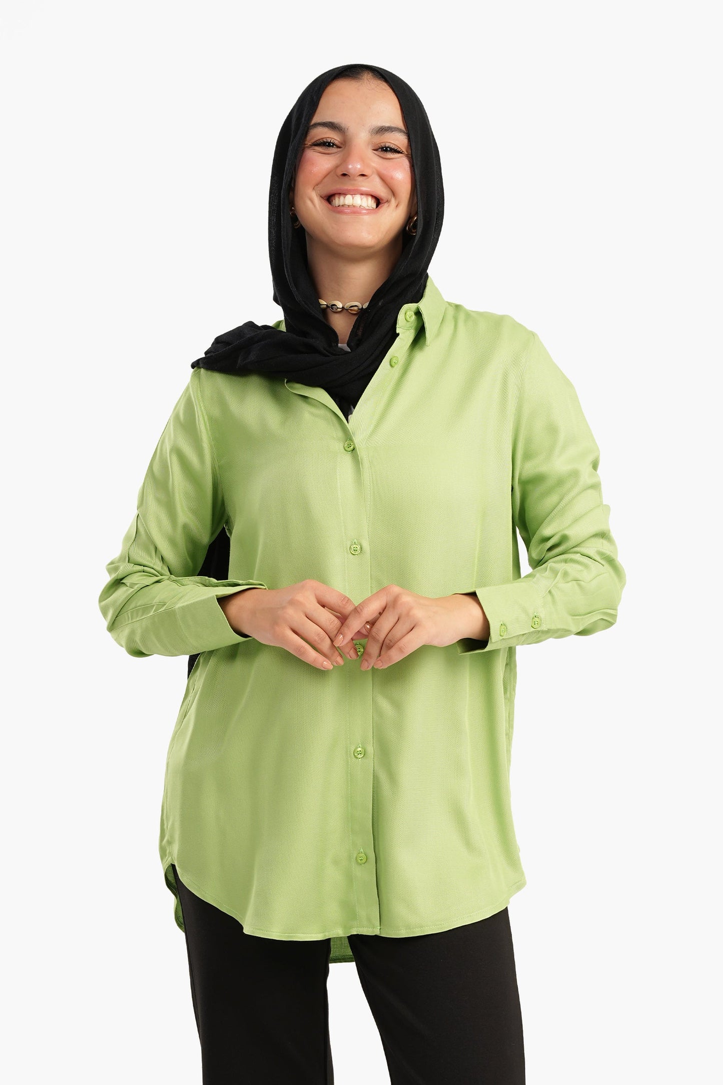 Tencel Shirt in Long Sleeves