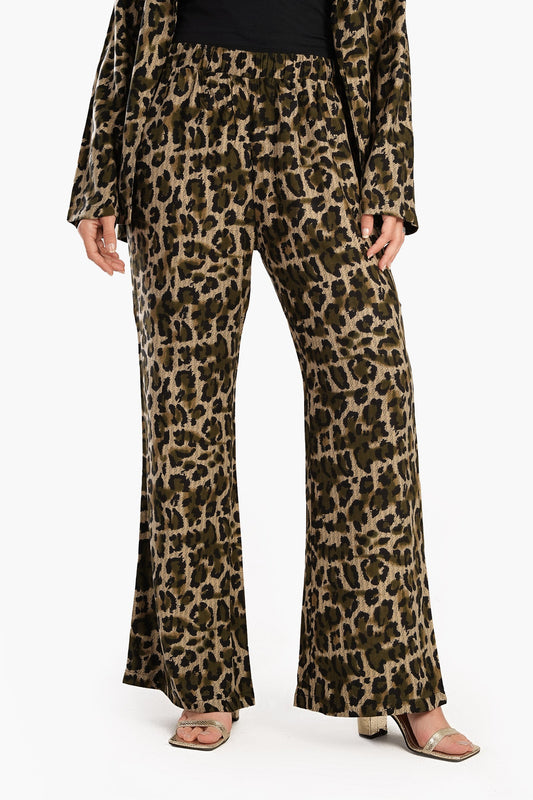 All Over Animal Print Pants