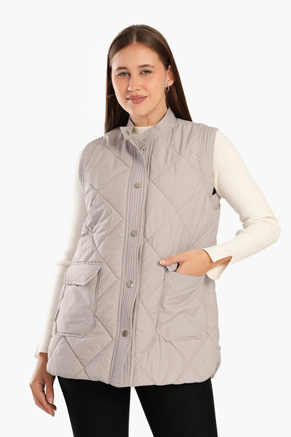 Silver Waterproof Vest