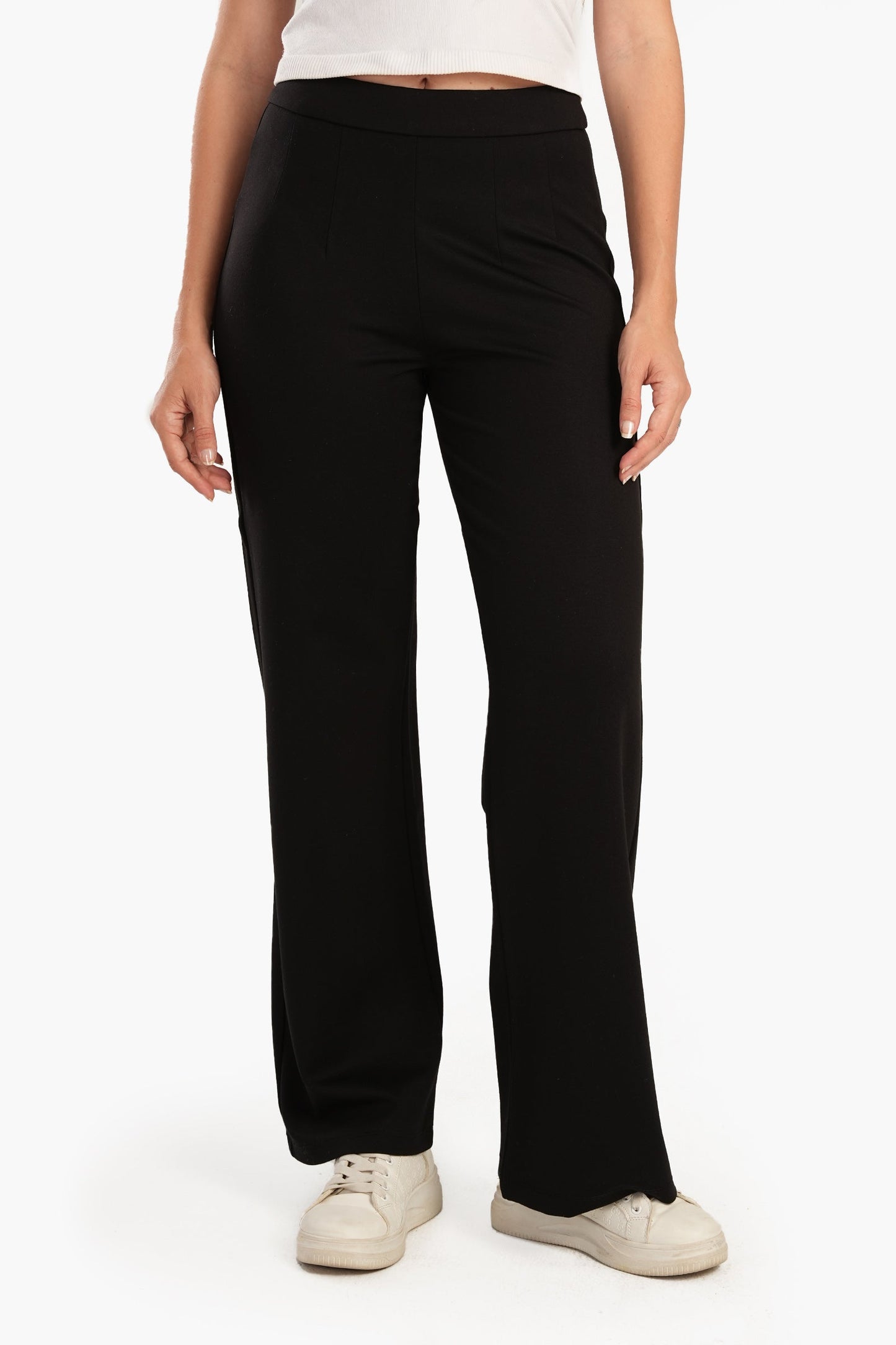 Black Chic Full Length Pants