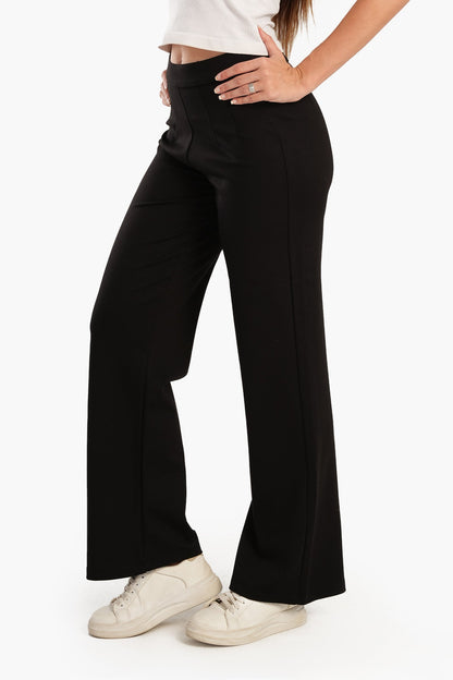 Black Chic Full Length Pants