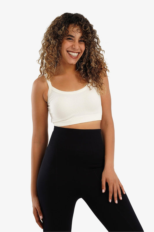 Plunge Neck Crop Top - Carina - ÙƒØ§Ø±ÙŠÙ†Ø§