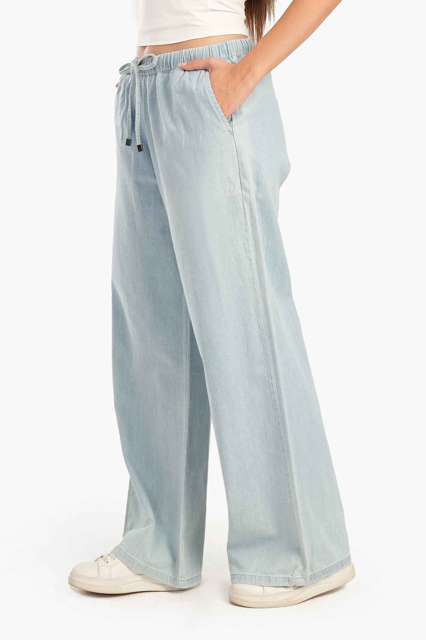 Jeans with Elastic Waist