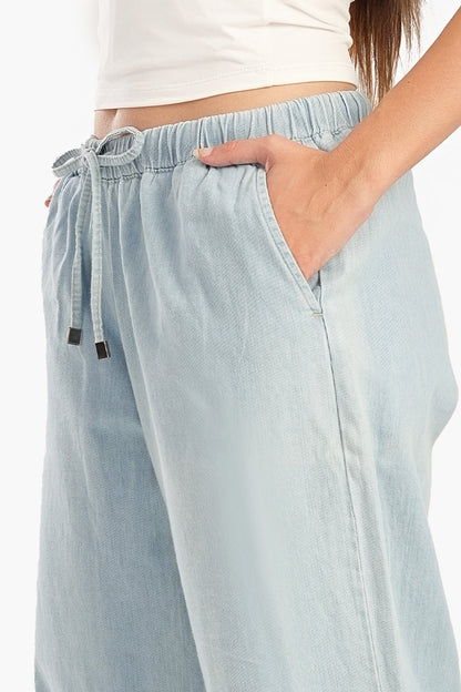 Jeans with Elastic Waist