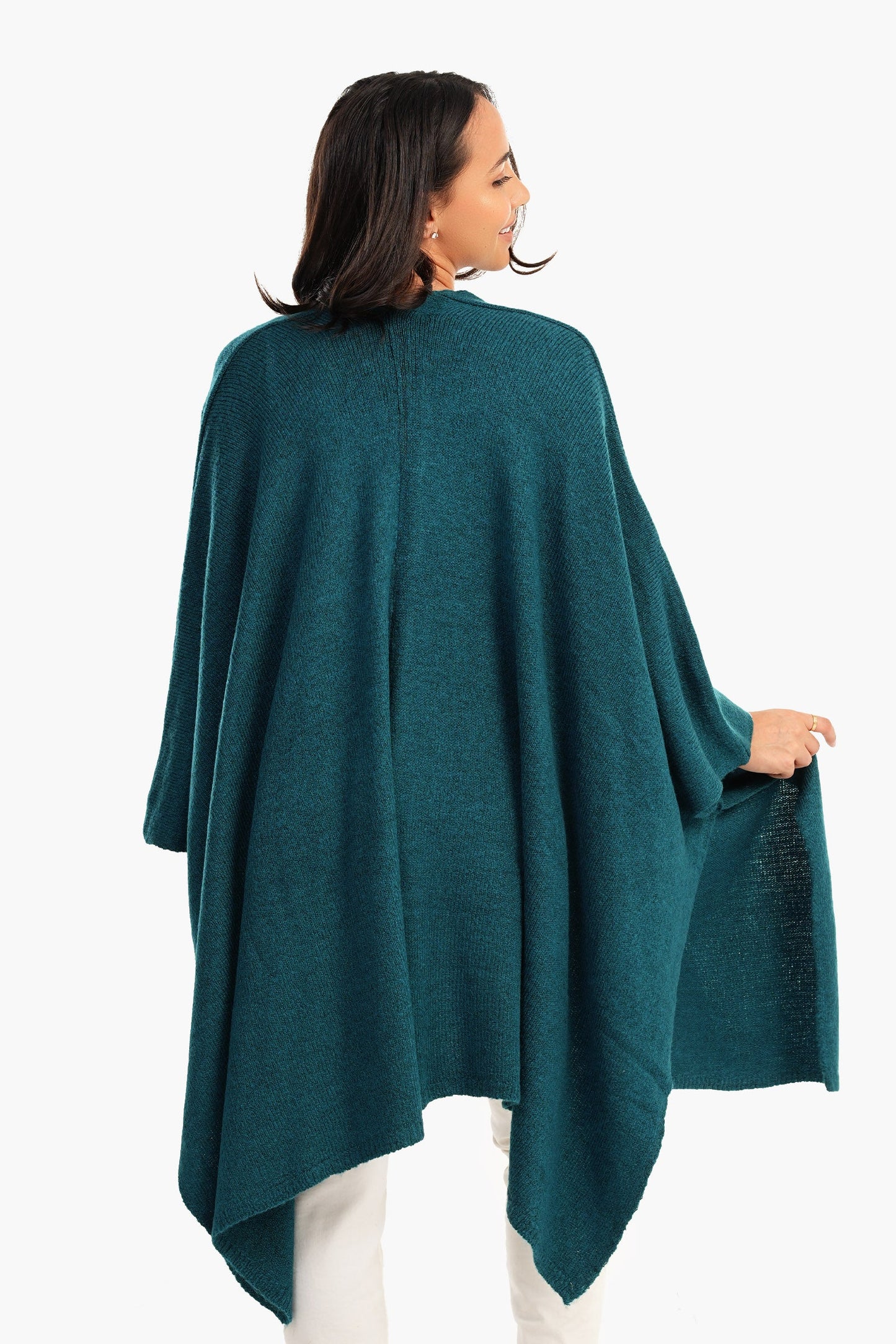 Wool Knitted Poncho