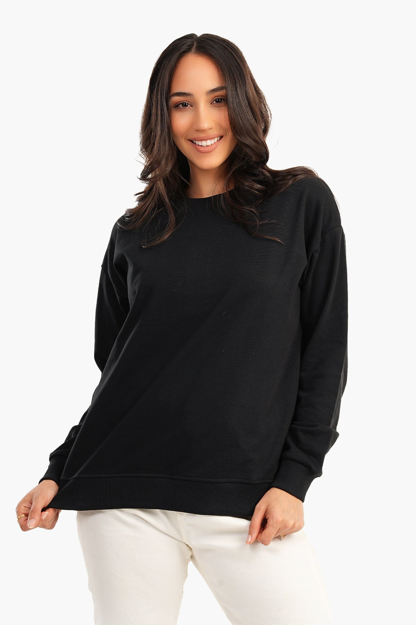 Drop Shoulder Lounge Sweatshirt