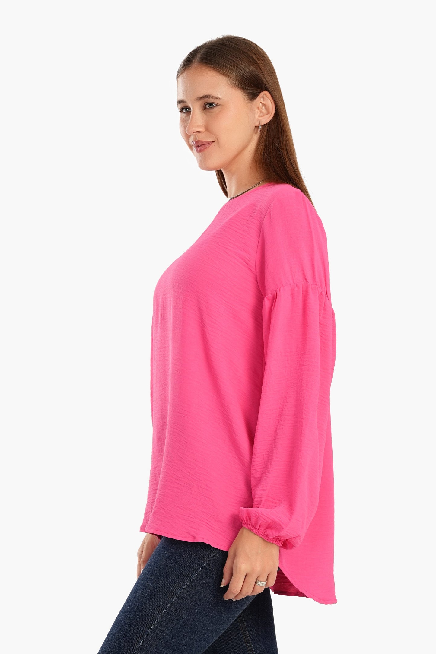 Blouse with Peasant Sleeves