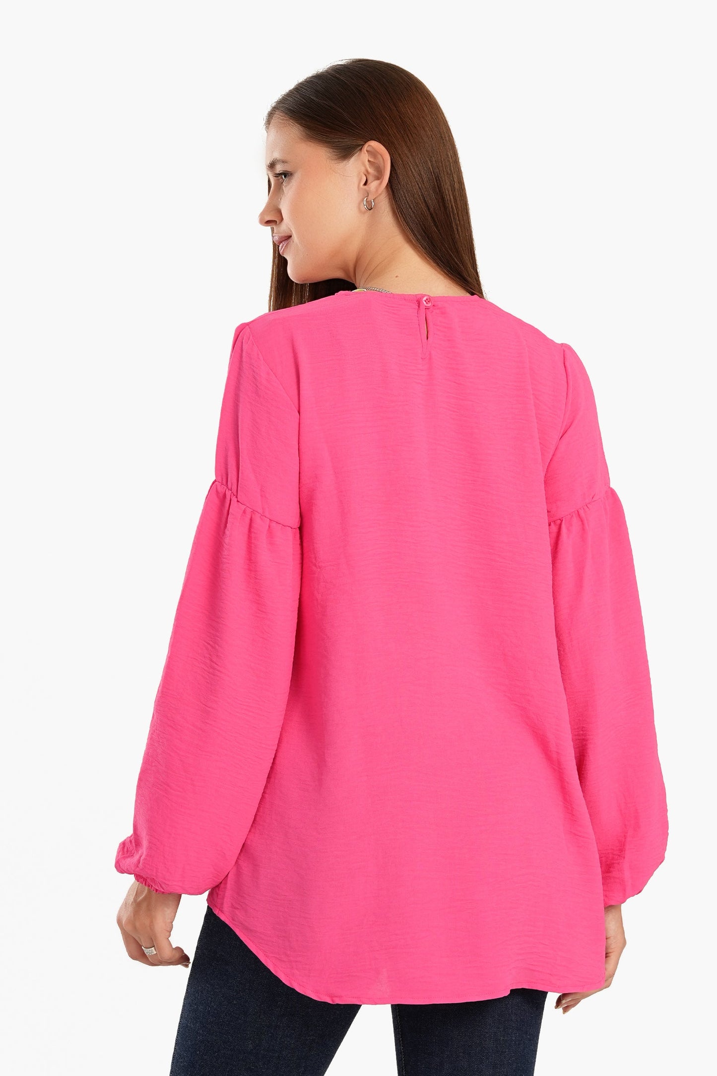 Blouse with Peasant Sleeves