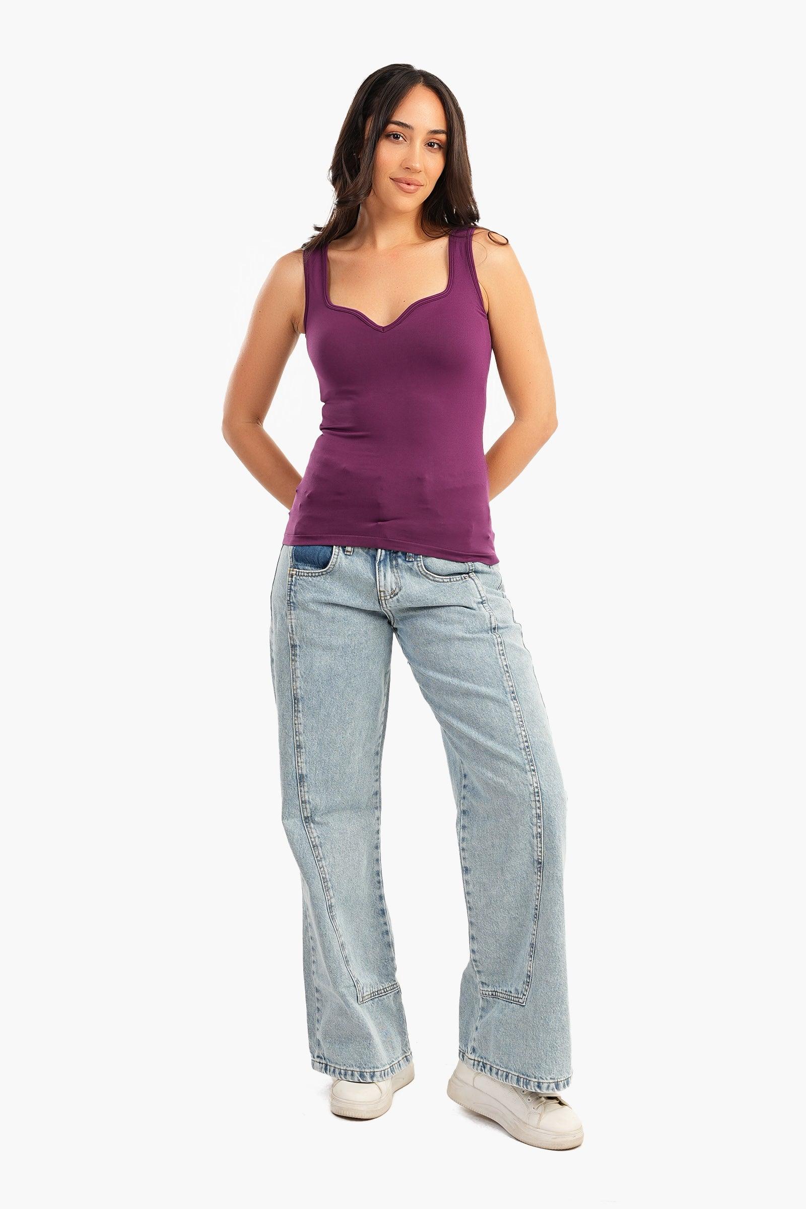 Sweetheart Neck Top - Carina - ÙƒØ§Ø±ÙŠÙ†Ø§