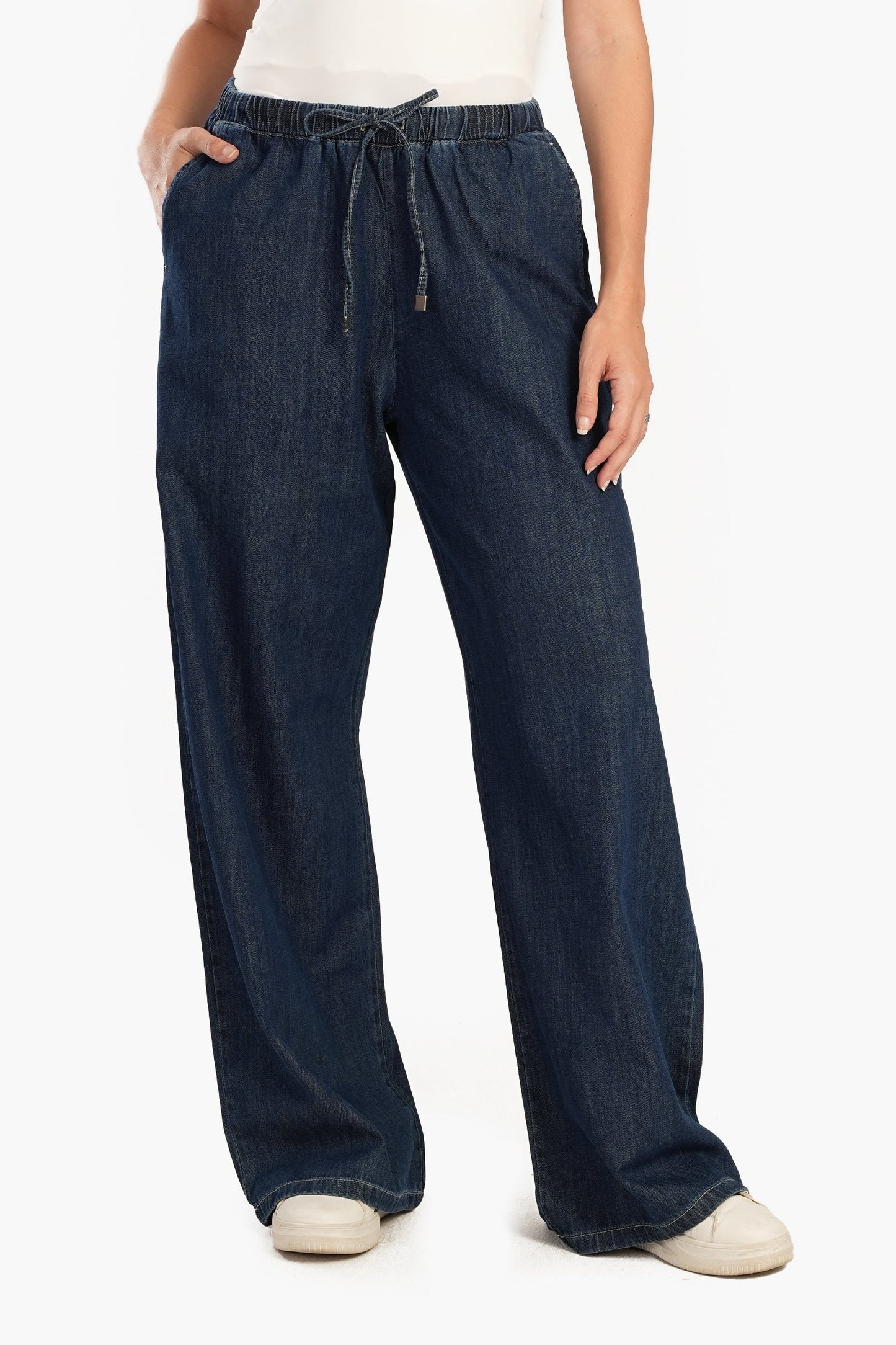 Jeans with Elastic Waist