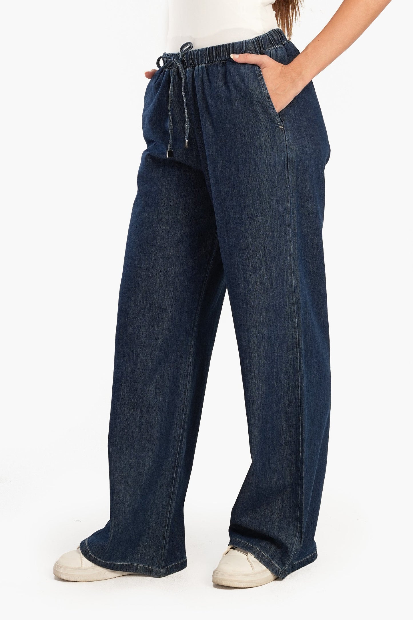 Jeans with Elastic Waist