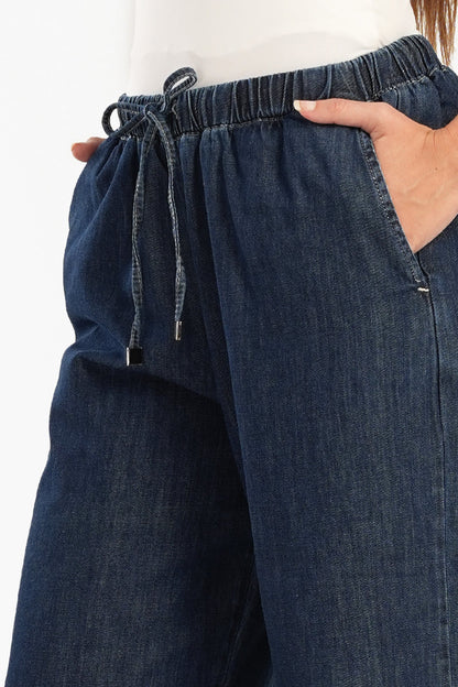 Jeans with Elastic Waist