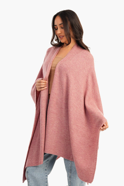 Wool Knitted Poncho