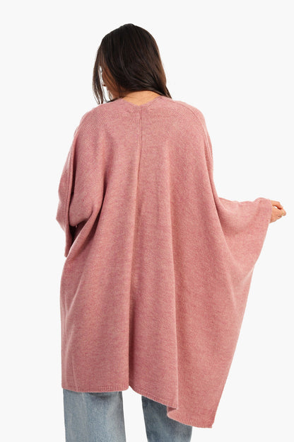 Wool Knitted Poncho