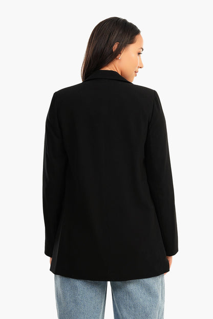 Notch Collar Blazer