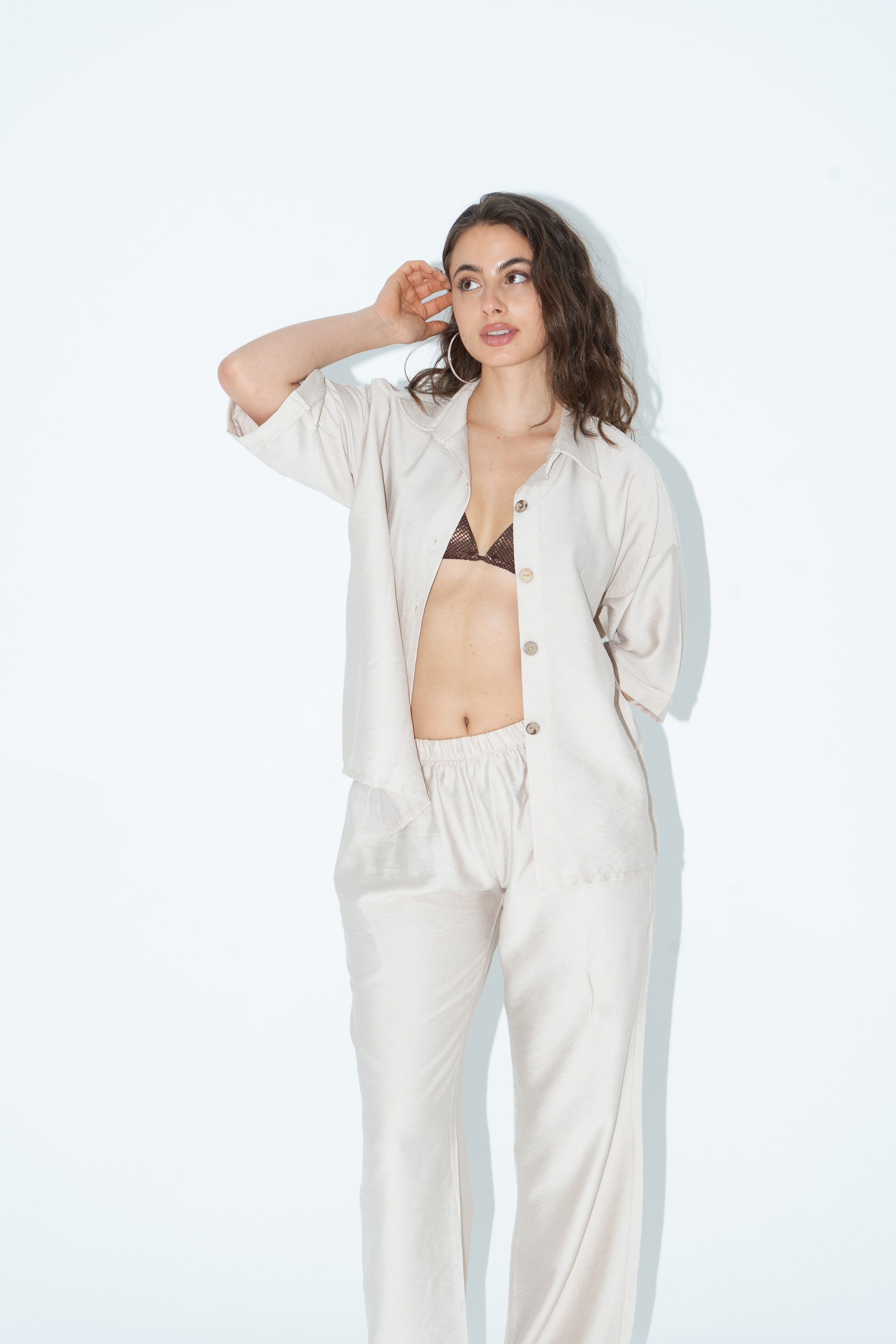 Linen Basic Set - Beige