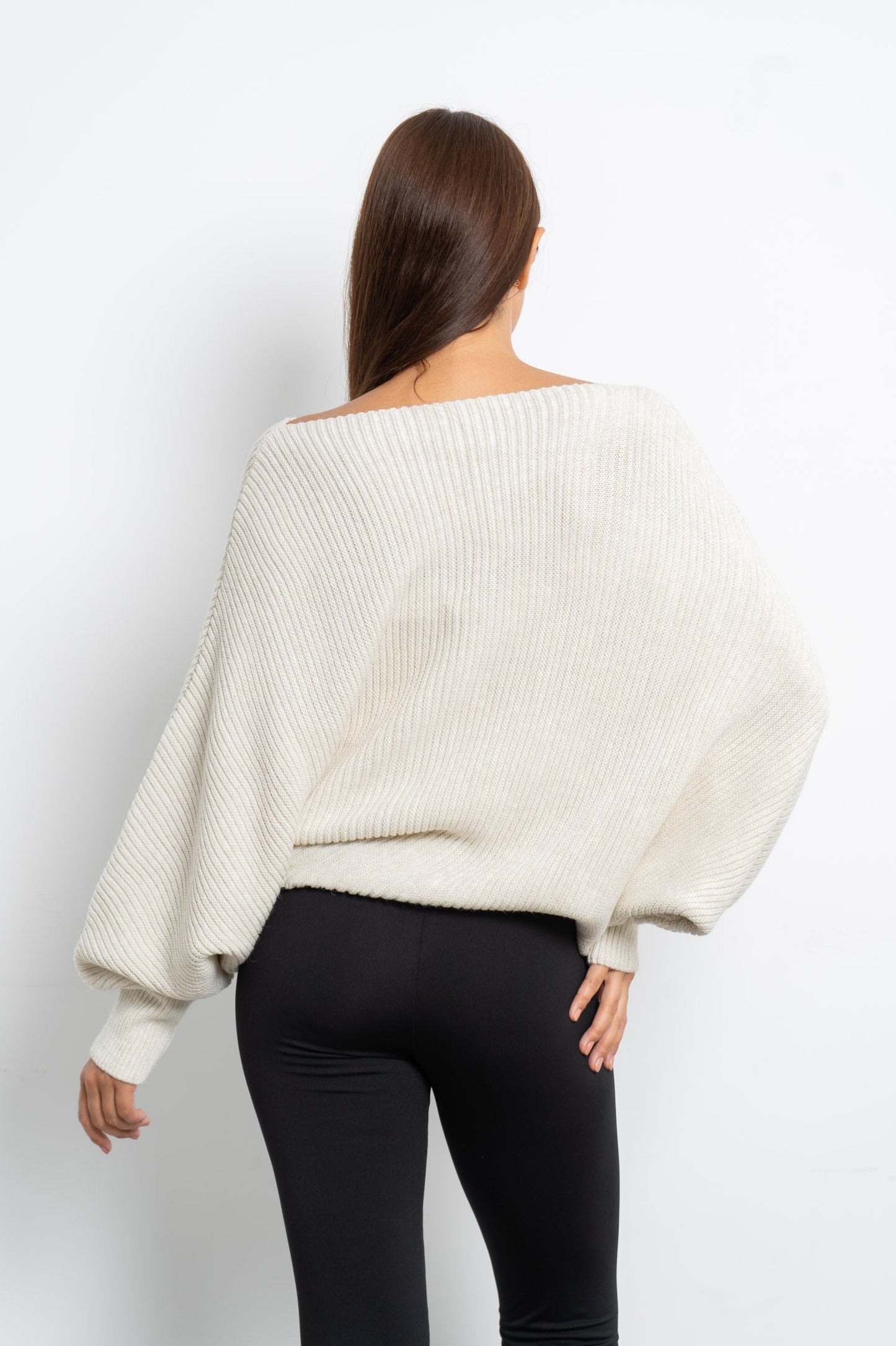 Twisted Knitted Pullover