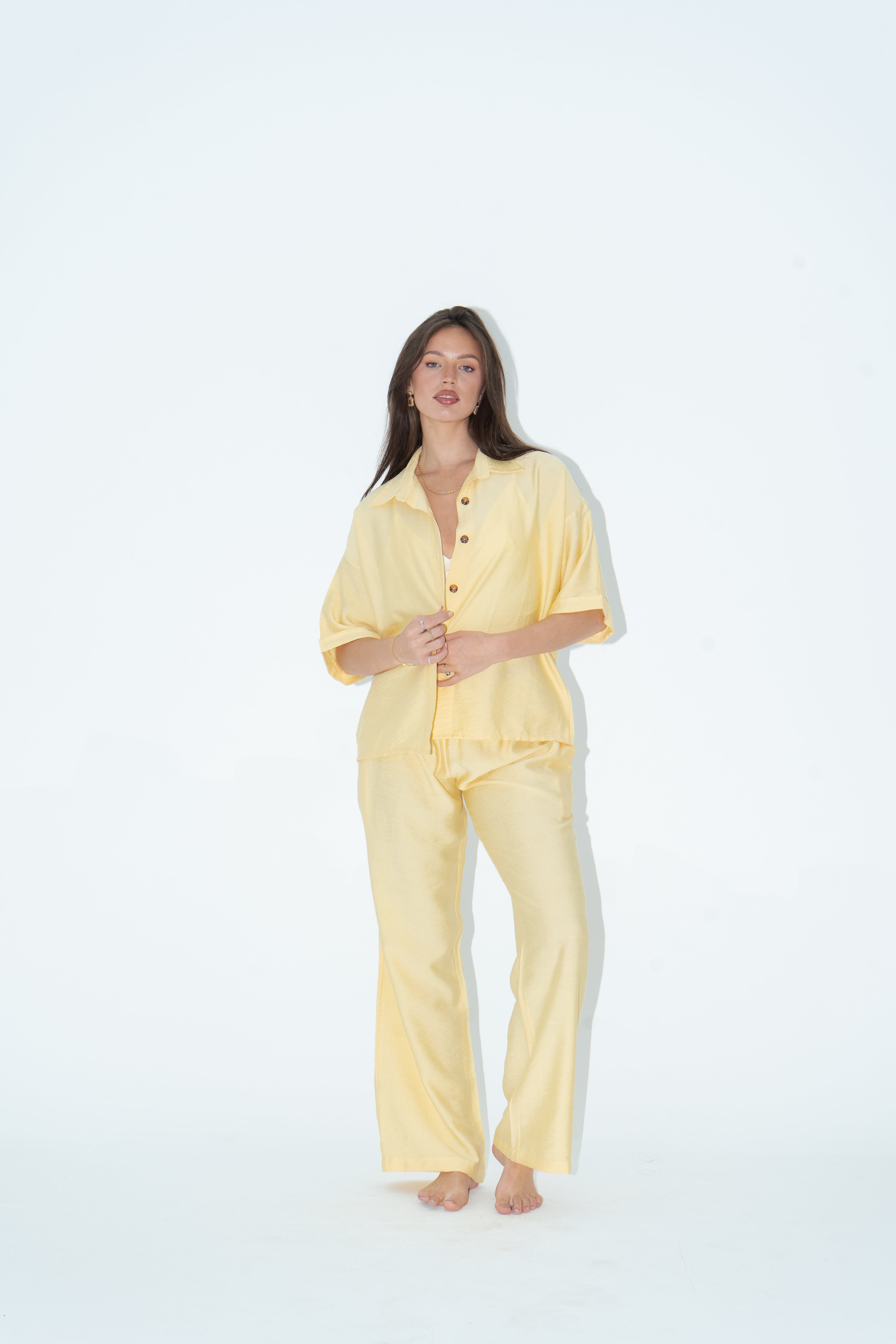 Linen Basic Set - Baby Yellow