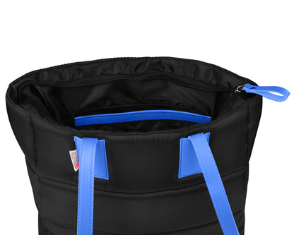 Soft Canvas B.S bag tote bag and shoulder bag for girls - blue