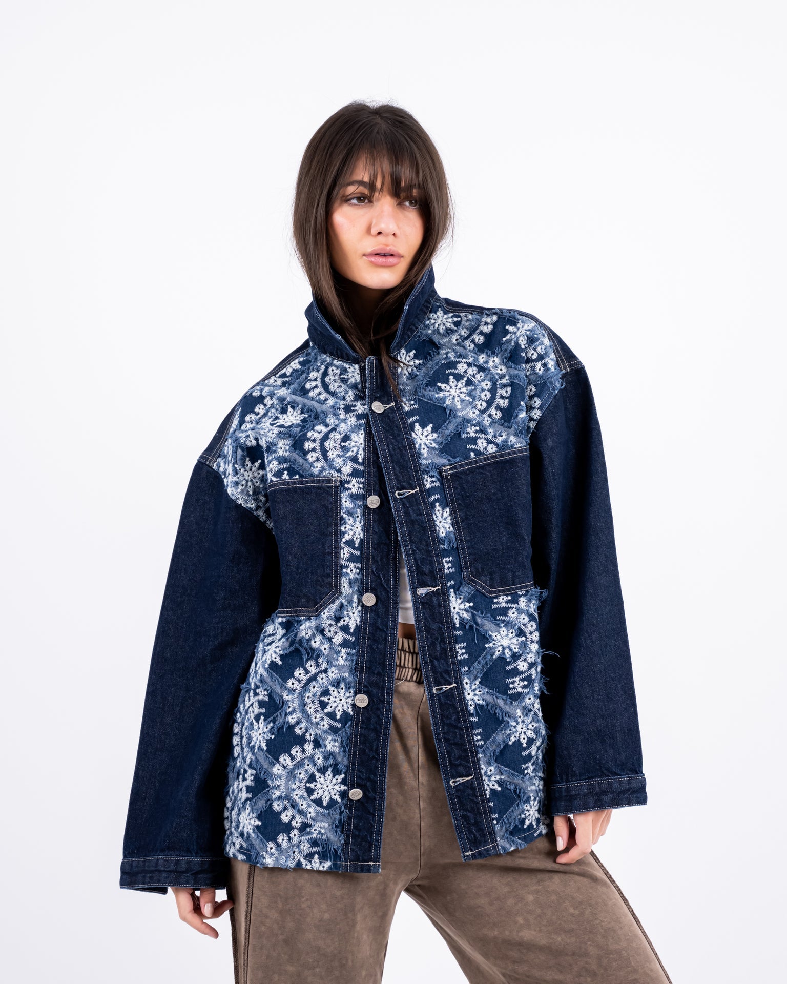 Embroidery Denim Jacket