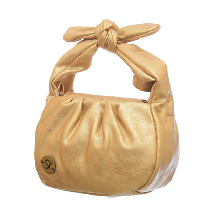 Soft Leather Bow Handbag