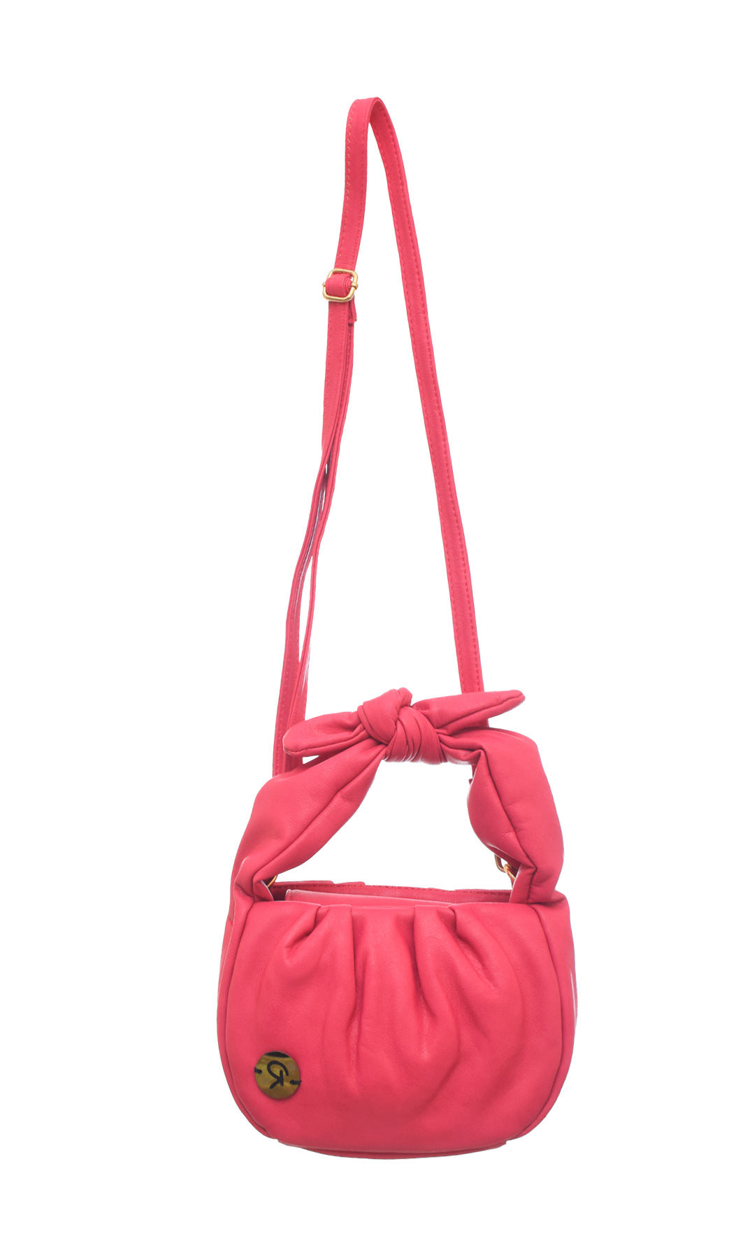 Soft Leather Bow Handbag