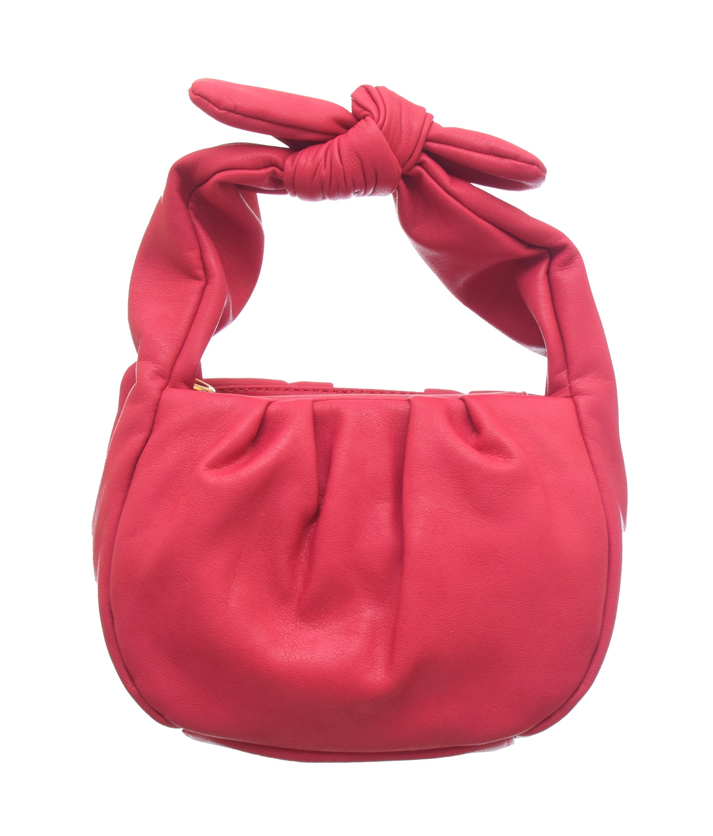 Soft Leather Bow Handbag