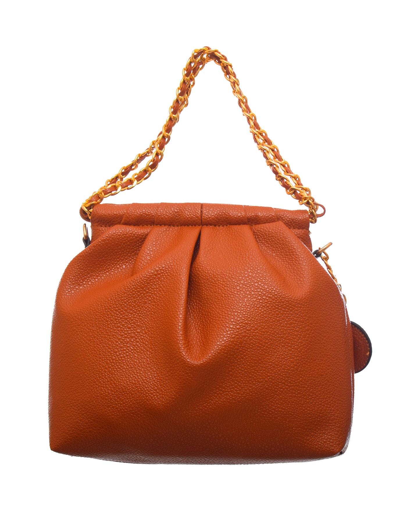 Shrink Leather Crossbody Bag